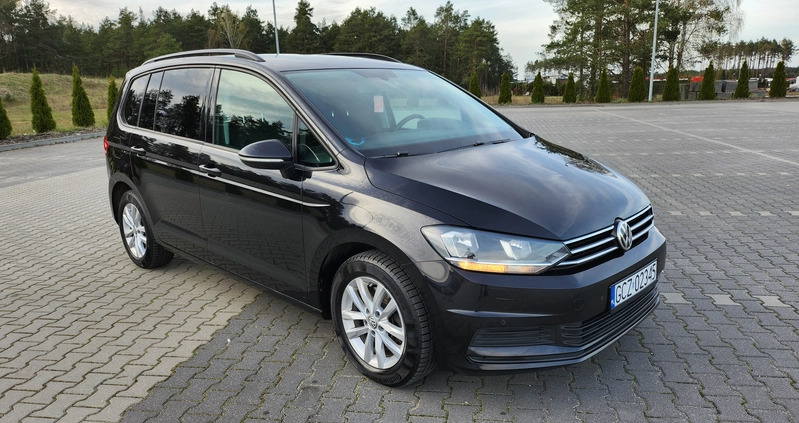 Volkswagen Touran cena 59400 przebieg: 260018, rok produkcji 2017 z Czarne małe 667